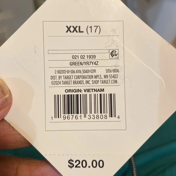 Ava&VIV size XXL(17) Junior Top New With Tags - Picture 3 of 5